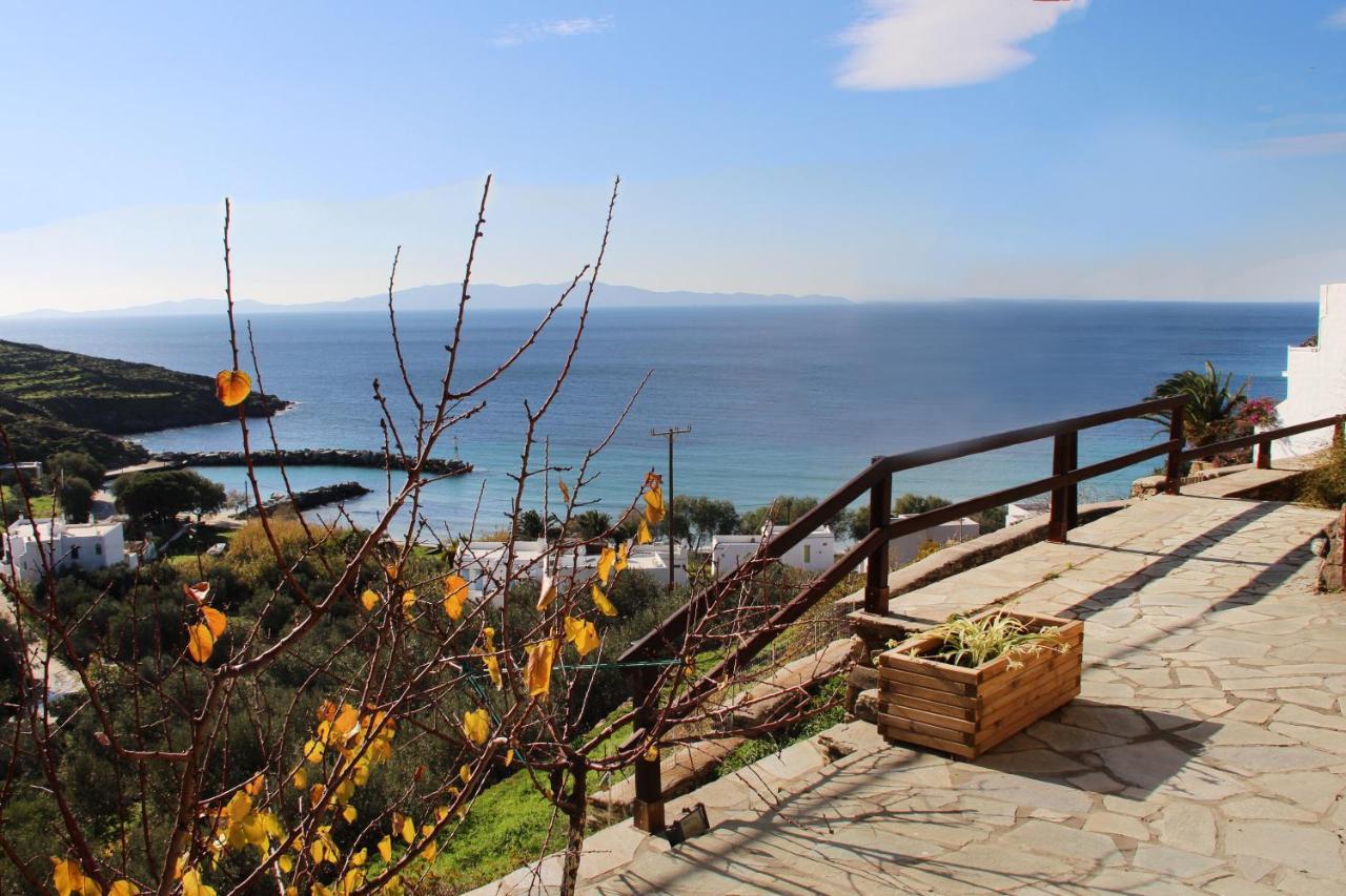 Cozy Guesthouse - Agios Romanos Bagian luar foto